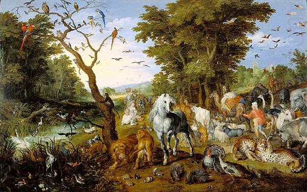 The Entry of the Animals Into Noah Ark, Jan Brueghel The Elder